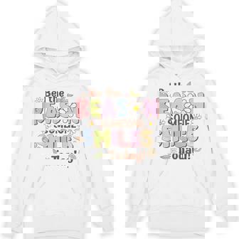 Be The Reason Someone Smiles Today Kind Positive Affirmation Hoodie | Seseable CA