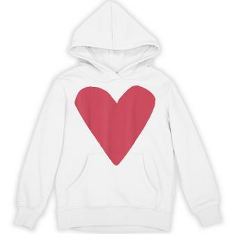 Red Heart Pink Hoodie - Thegiftio UK