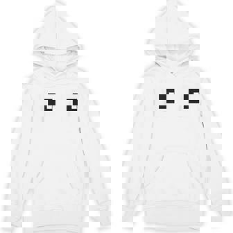 Retro Arcade Game Ghost Eyes Halloween Group Costume Hoodie | Mazezy