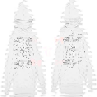 Retro Coquette Pink Girly Dental Hygiene Th Graduation Hoodie - Thegiftio