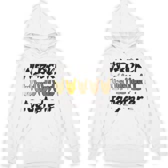 We Rock Together Hands Music Lover Unity Diversity Inclusion Hoodie | Seseable CA