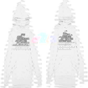 Sanibel Island Seashells Beach Graphic Hoodie - Monsterry