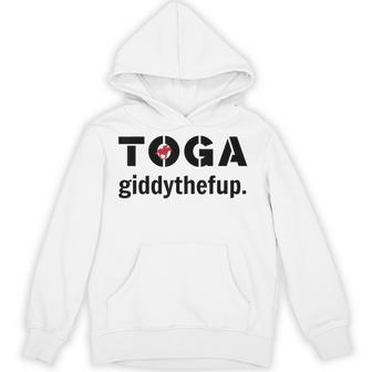 Saratoga Giddythefup Saratoga Racetrack Saratoga Springs Hoodie - Thegiftio UK