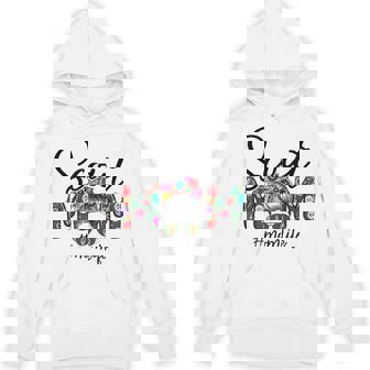 Scouting Scout Mom Life Messy Bun Hair Mother's Day Mommy Unisex Hoodie | Mazezy