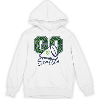 Seattle Classic Vintage Green Hoodie - Thegiftio UK