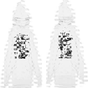 Skeletons Dance Breakdance Halloween Dancing Skeleton Unisex Hoodie | Mazezy