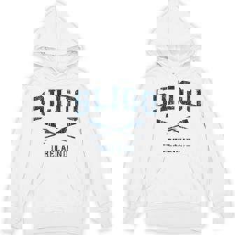 Sligo Ireland Vintage Nautical Paddles Sports Oars Unisex Hoodie | Mazezy