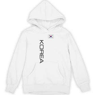 South Korea Flag Sports Athletic Jersey Vertical Style Hoodie - Thegiftio UK