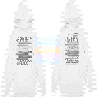 Sydney Australia Travel Vacation Opera House Australian Unisex Hoodie | Mazezy