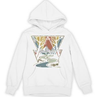 Trees Wildlife Nature Vintage Forest Woods Outdoor Hoodie - Monsterry