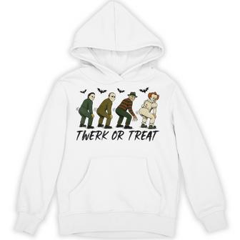 Twerk Or Treat Halloween Horror Character Costume Hoodie - Thegiftio UK