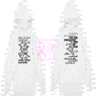 Unicorn Breast Cancer Awareness In October We Wear Pink Hoodie - Thegiftio