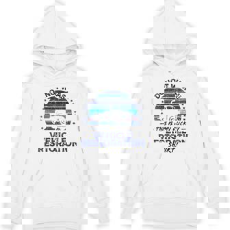 Vehicle Restorer Car Truck Restoration Retro Graphic Unisex Hoodie | Mazezy