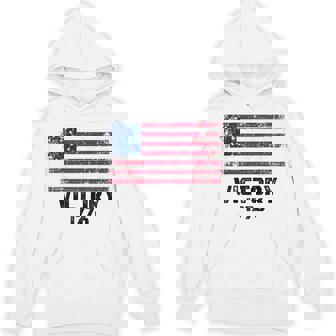 Victory 1776 愛国的 ベッツィー・ロス アメリカ国旗 星13個 パーカー - Kawaiitshirt