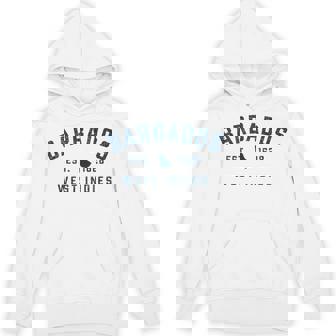 Vintage Barbados Preppy Throwback Retro Vacation Souvenir Hoodie - Thegiftio