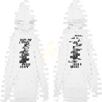 Vintage Cowboy Opossum Go On Now Giiiit Western Hoodie | Seseable CA