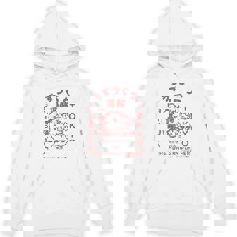 Vintage Japanese Puffer Fish Tokyo Food Hoodie - Seseable