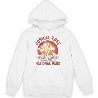 Vintage National Park Retro Outdoor Camping Hike Joshua Tree Hoodie | Mazezy