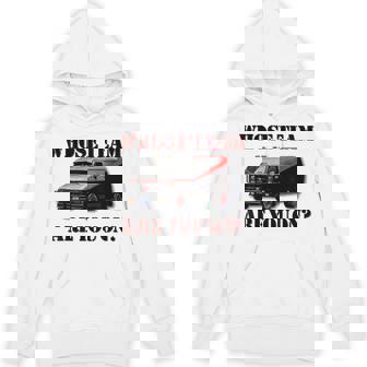 Whose Team Are You On Black Van 80S Tv Pop Culture Hoodie - Monsterry