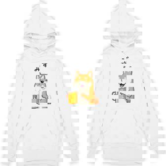 【みず】 柴犬 ビール 酒 生ビール 水 酒好き飲酒 おもしろ 面白い ネタ ウケ狙い お酒 パーカー - Kawaiitshirt