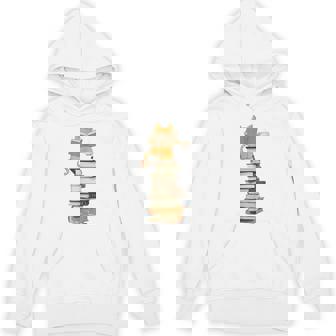 かわいい猫、本好きの猫 パーカー - Kawaiitshirt