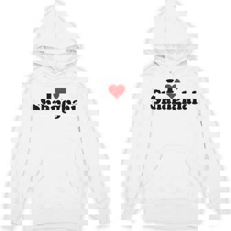 アイラブハート上海チャイナ パーカー - Kawaiitshirt