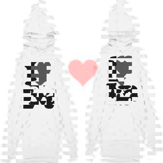 アイ・ラブ・ハート・エヴァ パーカー - Kawaiitshirt