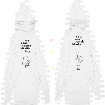 アイ・ラブ・ホノルル パーカー - Kawaiitshirt