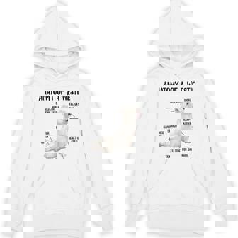 ウエスト・ハイランド・ホワイト・テリア犬の子犬ウェスティの解剖学 パーカー - Kawaiitshirt