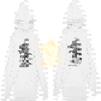 スピノサウルス 恐竜モチーフ イラスト スピノサウルス パーカー - Kawaiitshirt