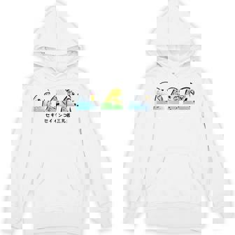 セキセイインコ 三兄弟 インコ 鳥 かわいい イラスト 手書き セキセイインコ 好き 鳥好き おもしろ 長袖tシャツ パーカー - Kawaiitshirt