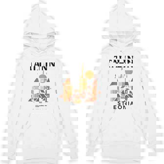 タリン エストニア 中世 旧市街 ヴィンテージ レトロ エストニア パーカー - Kawaiitshirt