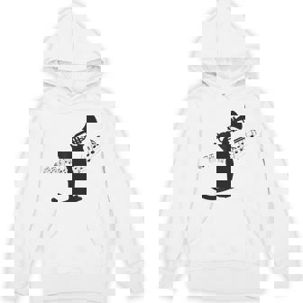 トランペット奏者猫 パーカー - Kawaiitshirt