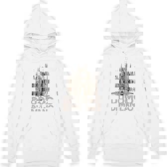 ドゥオーモ・ディ・ミラノ大聖堂のイラスト パーカー - Kawaiitshirt