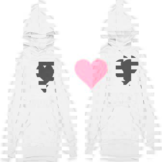 レッドハート I Lovehion パーカー - Kawaiitshirt