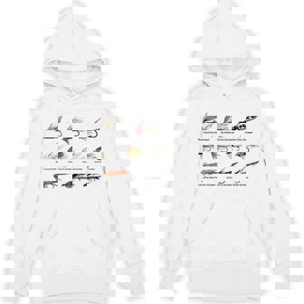 ヴィンテージ フライフィッシングルアー カラーtシャツ パーカー - Kawaiitshirt