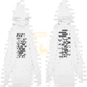 奈良 日本 鹿 日本語タイポグラフィ 漢字 自然 旅行 パーカー - Kawaiitshirt