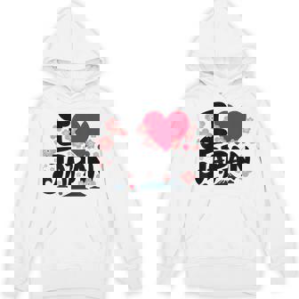 日本人 I Love Japan 桜 旗 富士山 旅行 パーカー - Kawaiitshirt