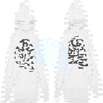 海のユーモア シンプルでミニマルな貝殻 貝殻 パーカー - Kawaiitshirt