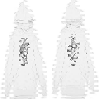 解剖学的に正しい人間の心臓tem Aorta Cardio パーカー - Kawaiitshirt