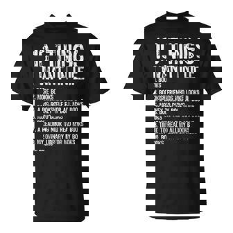 10 Cose Cheoglio Nellaita Libri Più Libri Maglietta - Novitaregali