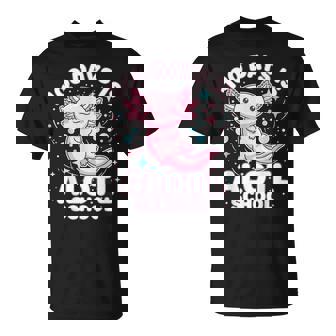 100 Day Of School Alotl School Axolotl T-Shirt - Thegiftio