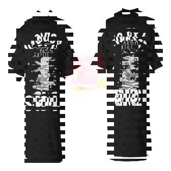 100 Days Of School Axolotl Girls 100Th Day Of School T-Shirt | Seseable FR