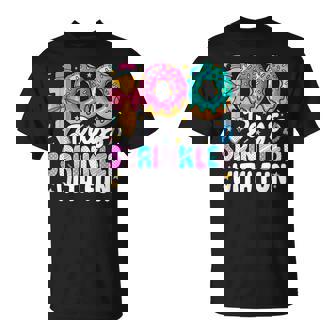 100 Days Sprinkled With Fun Donut 100Th Day Of School Girls T-Shirt - Thegiftio