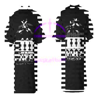 1000 Points Basketball Scorer High School Basketball Player T-Shirt - Thegiftio