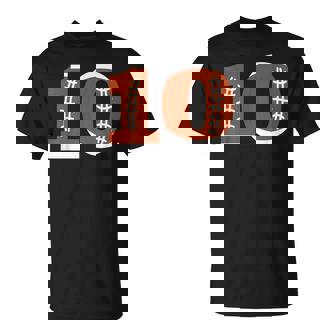 10th Birthday Football Ball Boys 10 Year Old T-Shirt | Mazezy