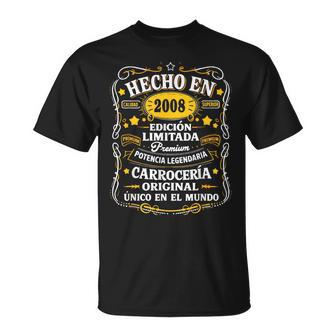 18 Cumpleaños Niños 18 Años Hecho En 2008 Regalos Camiseta unisex - Regaloses