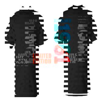 1961 Limited Edition 1961 Novembre 1961 Année 1961 Retro 1961 T-Shirt - Cadeauxyz