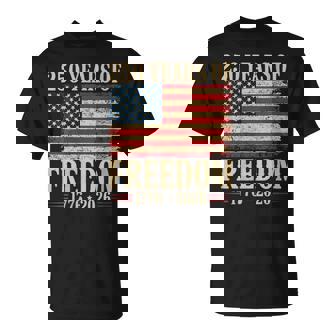 250Th America Anniversary Independence 250 Years Of Freedom T-Shirt | Seseable UK