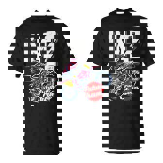 2nd Birthday Motor Cross Dirt Bike Future Champ Graphic T-Shirt | Mazezy